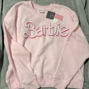 Barbie crewneck with tags!!